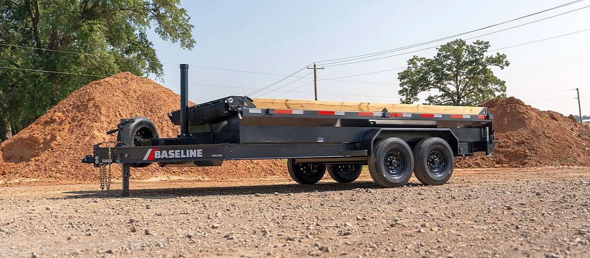 2025 Diamond C Baseline 16' HD Dump Trailer