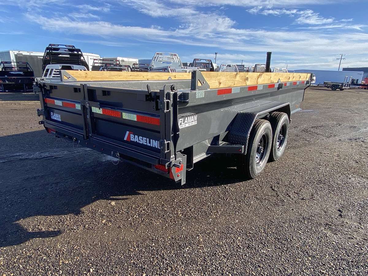 2025 Diamond C Baseline 16' HD Dump Trailer