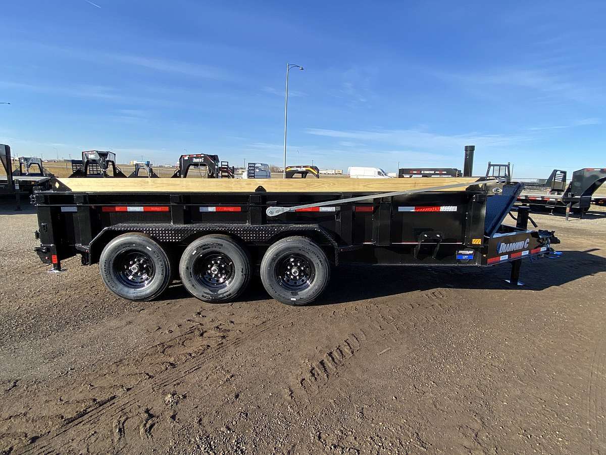 2025 Diamond C LPT307 16' Dump Trailer