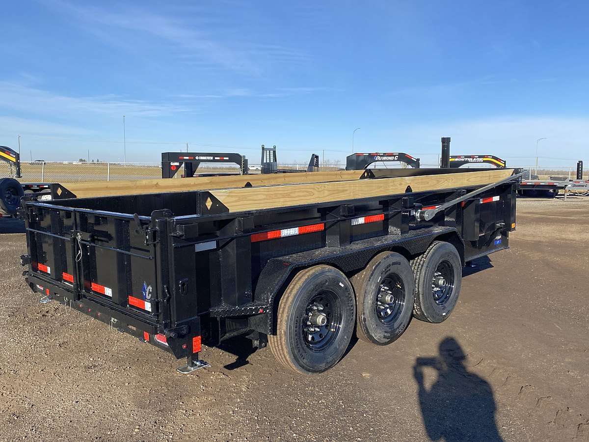 2025 Diamond C LPT307 16' Dump Trailer