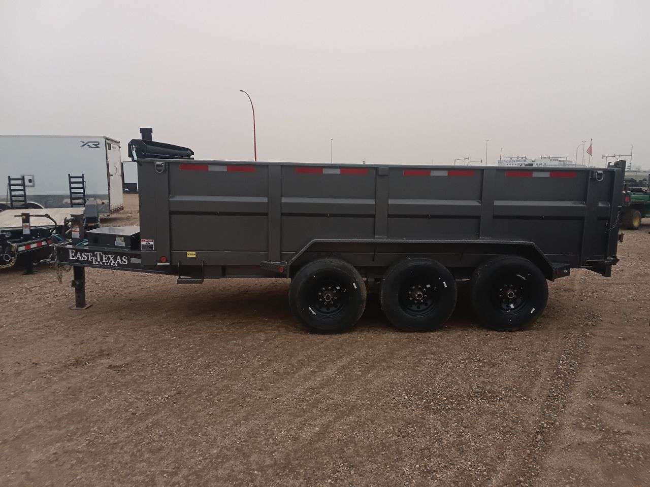 2025 East Texas 83" x 16' Bumper Pull Dump Trailer