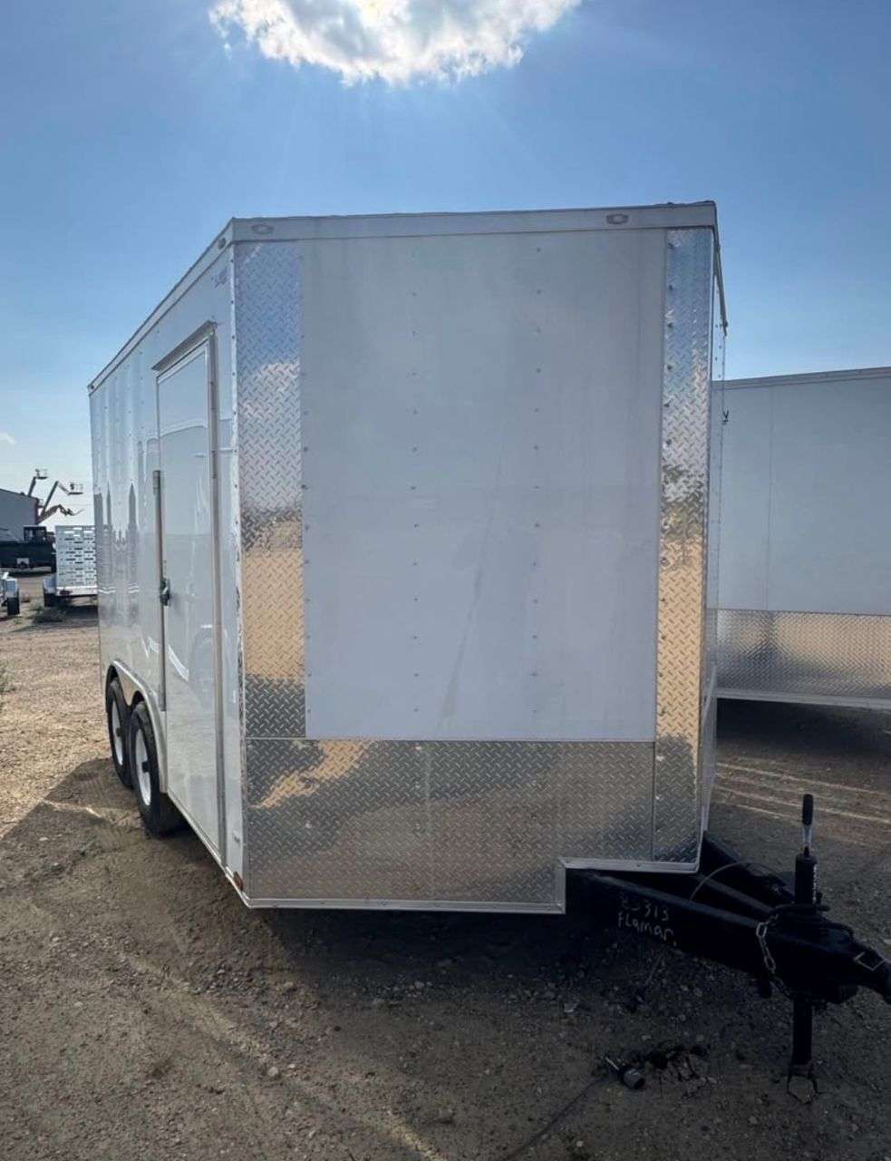 2025 Freedom 8'6" x 12' + V-Nose Enclosed Trailer