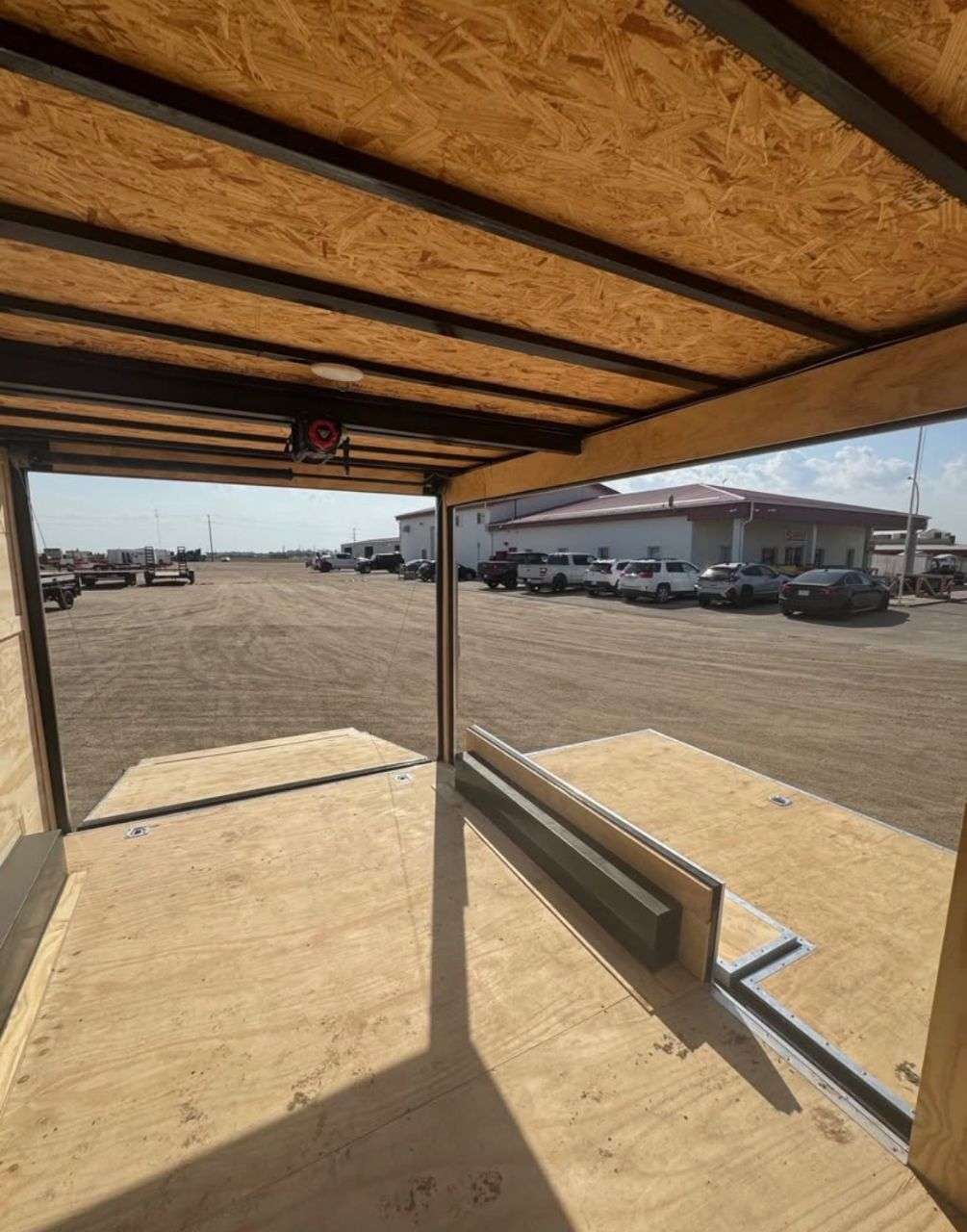 2025 Freedom 8'6" x 12' + V-Nose Enclosed Trailer