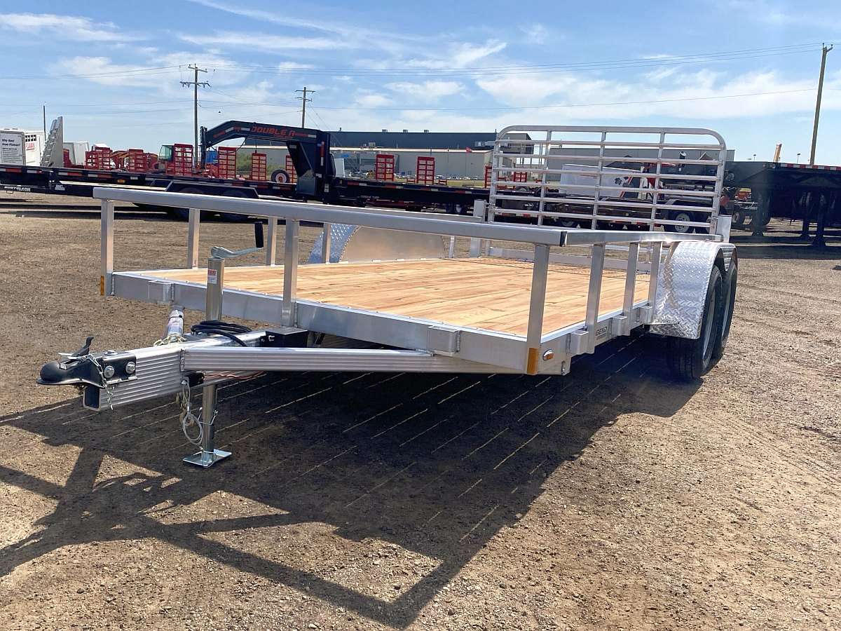 2025 Legend 7'x14' Deluxe Aluminum Utility Trailer