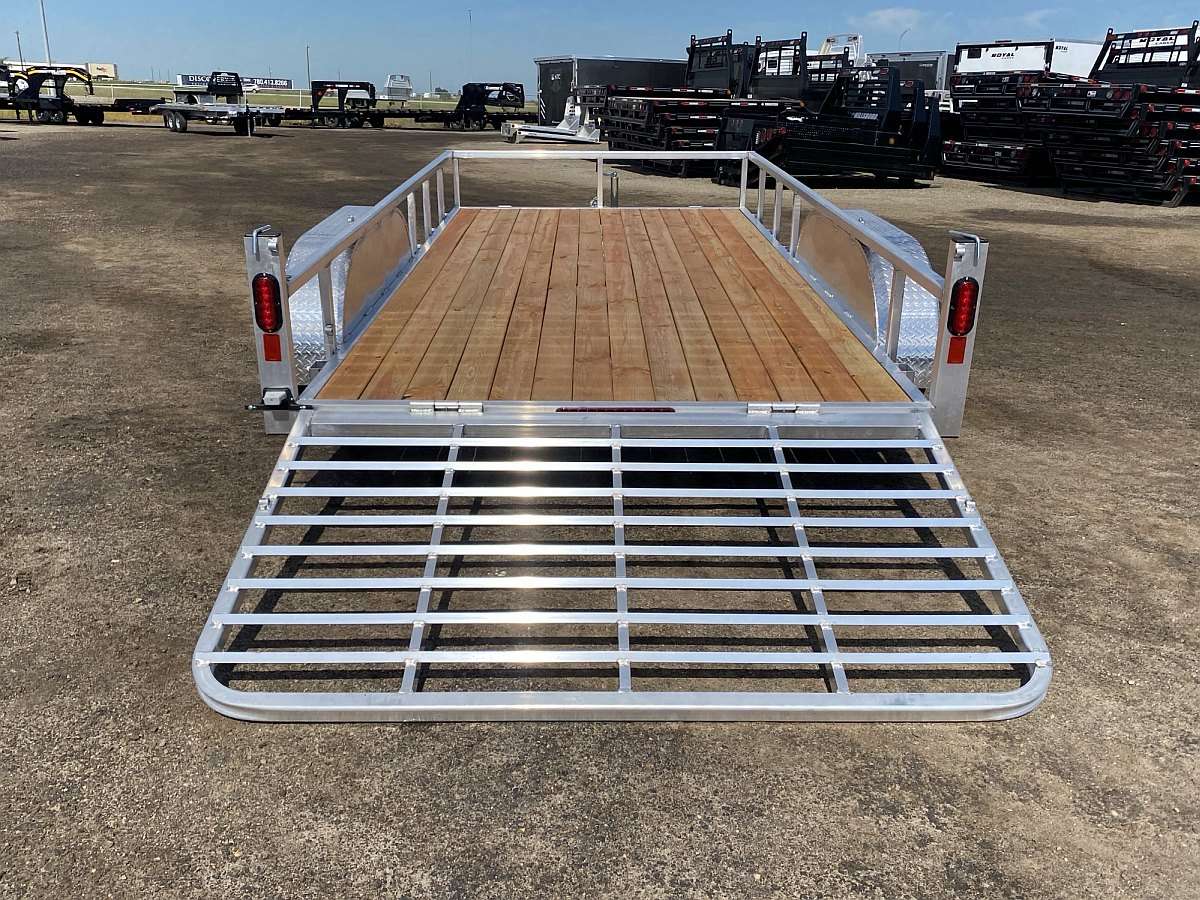 2025 Legend 7'x14' Deluxe Aluminum Utility Trailer