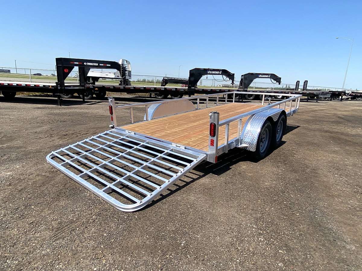 2025 Legend 7'x16' Deluxe Aluminum Utility Trailer