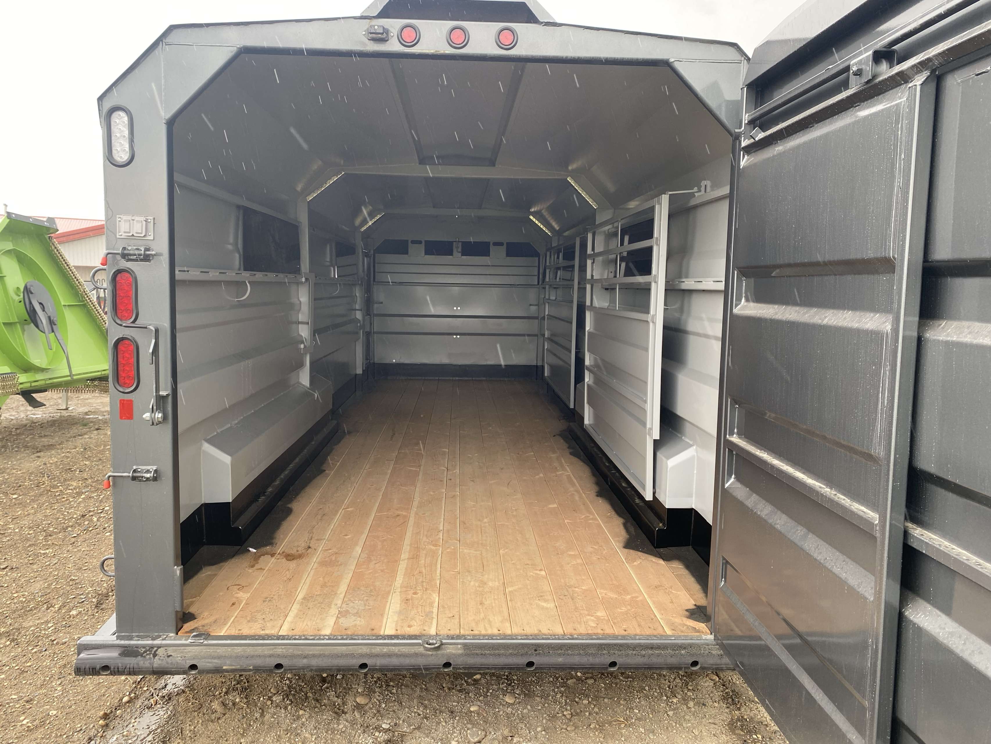 2025 Norbert 7'6" x 24' Gooseneck Livestock Trailer