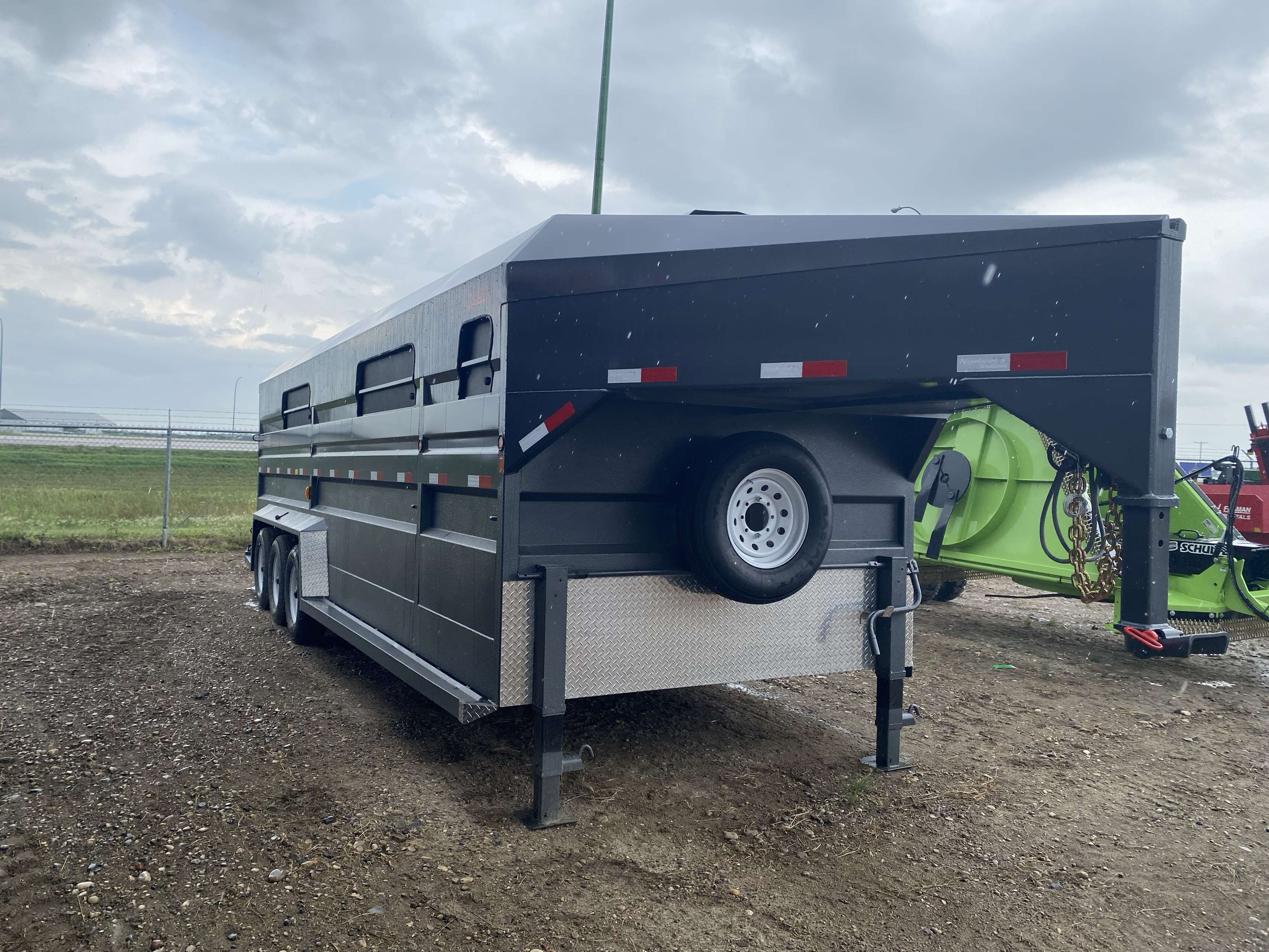 2025 Norbert 7'6" x 24' Gooseneck Livestock Trailer