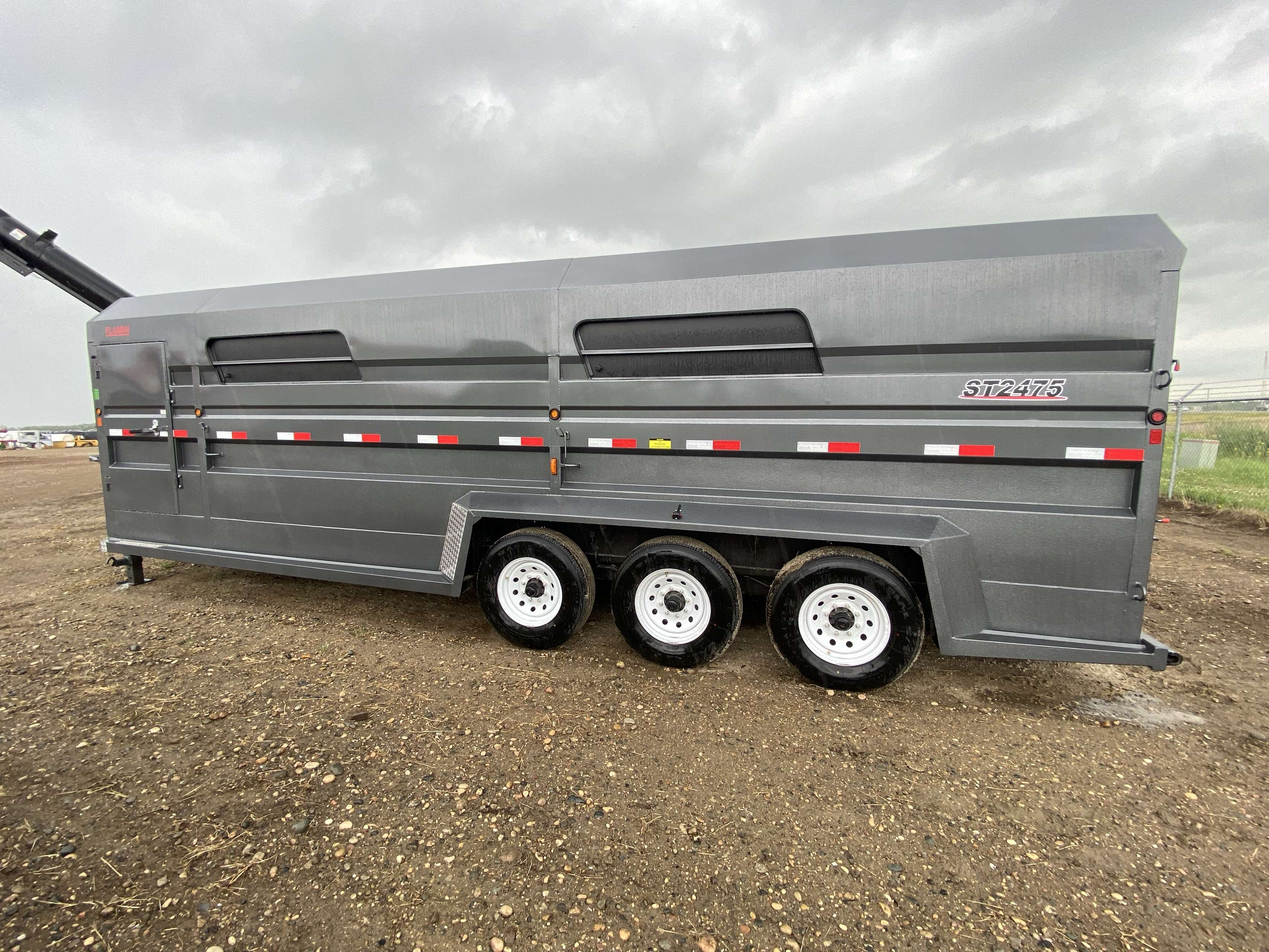 2025 Norbert 7'6" x 24' Gooseneck Livestock Trailer