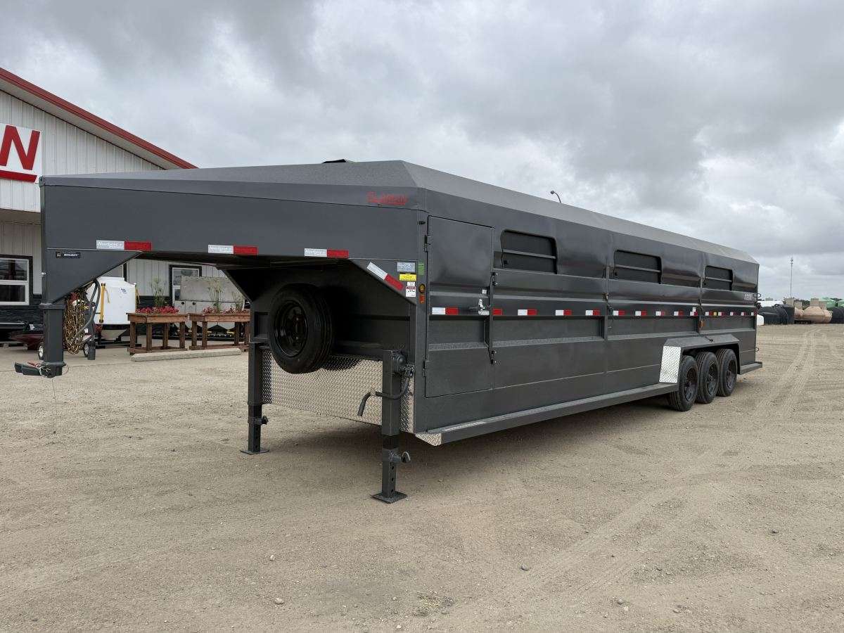2025 Norbert STG 7'6" x 30' Gooseneck Livestock Trailer