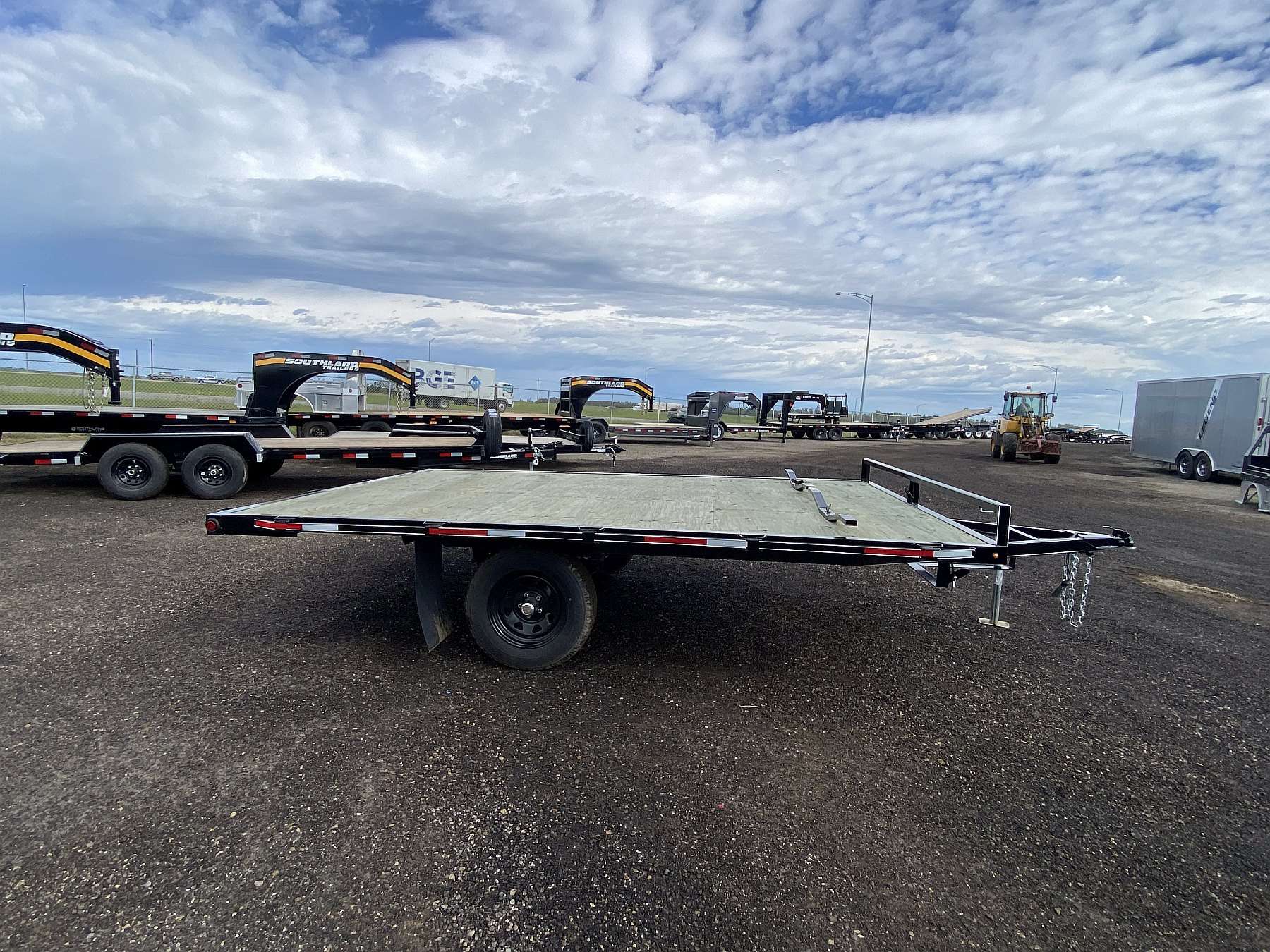 2025 Oasis 12' Deck Over Sled Trailer