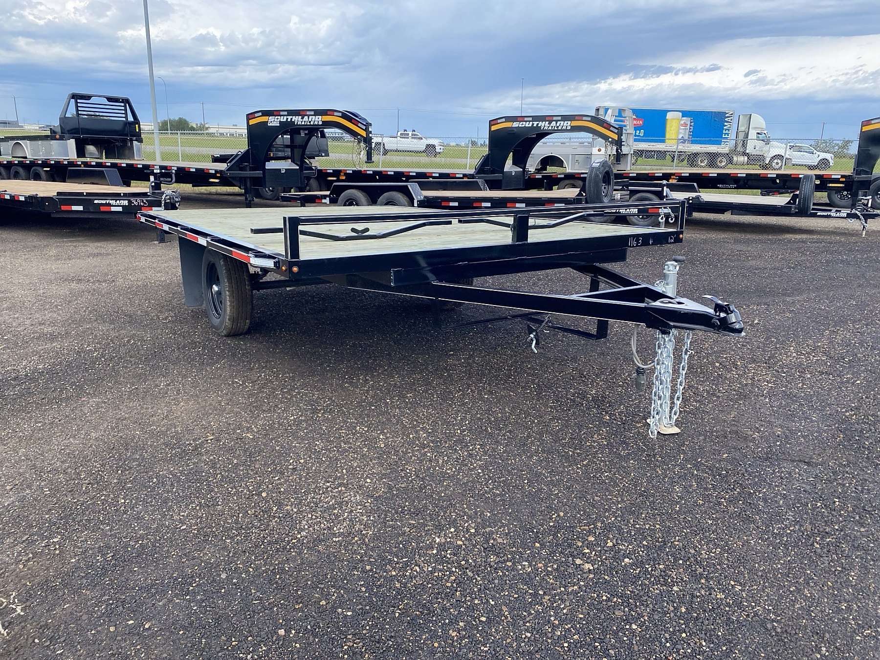 2025 Oasis 12' Deck Over Sled Trailer