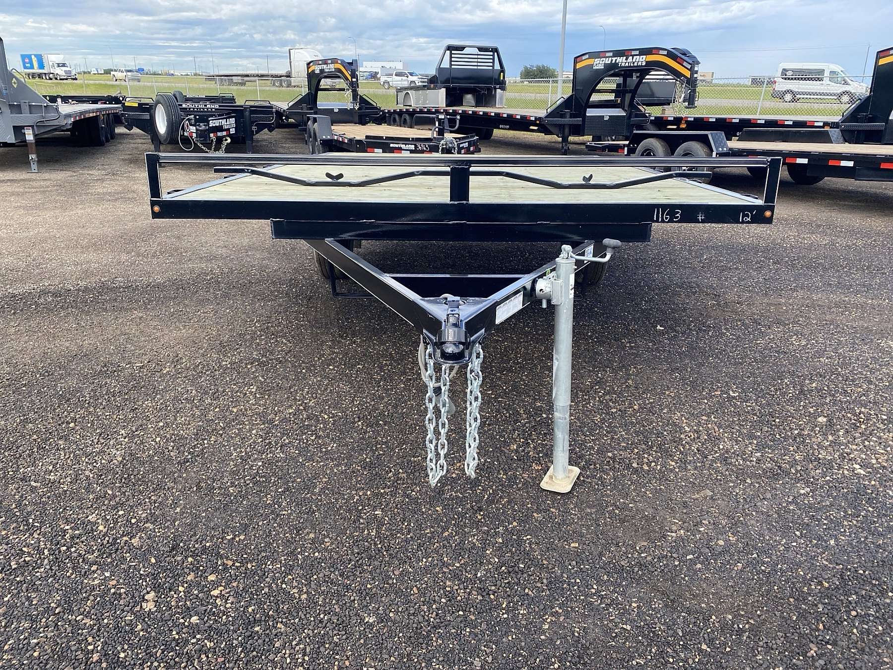 2025 Oasis 12' Deck Over Sled Trailer