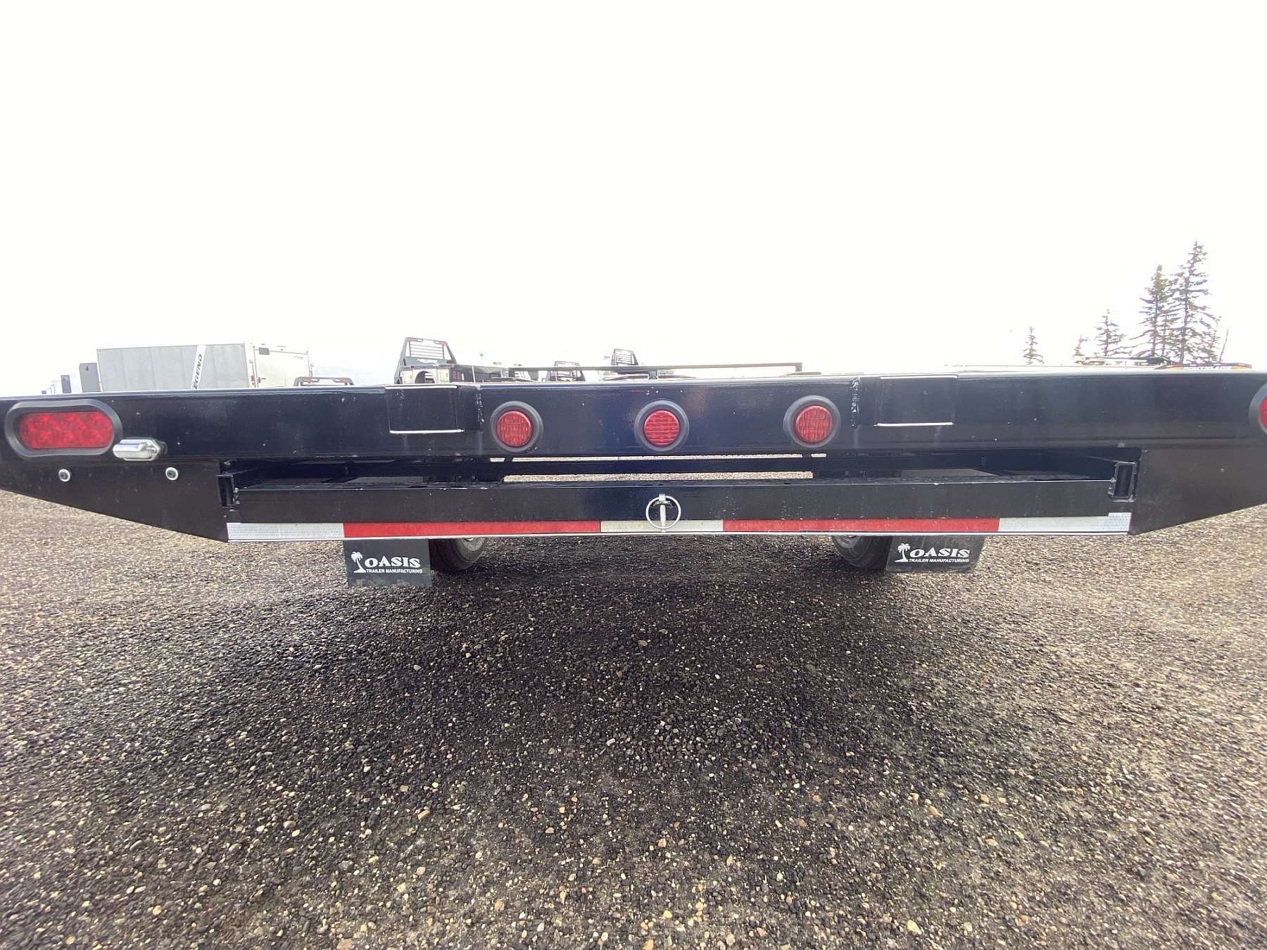 2025 Oasis 12' Deck Over Sled Trailer