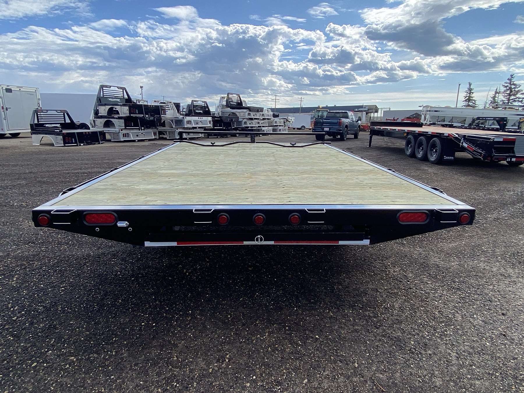 2025 Oasis 12' Deck Over Sled Trailer