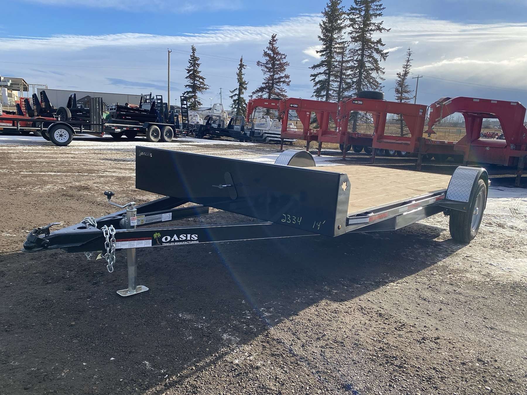 2025 Oasis 14' Quad Sport Utility Trailer