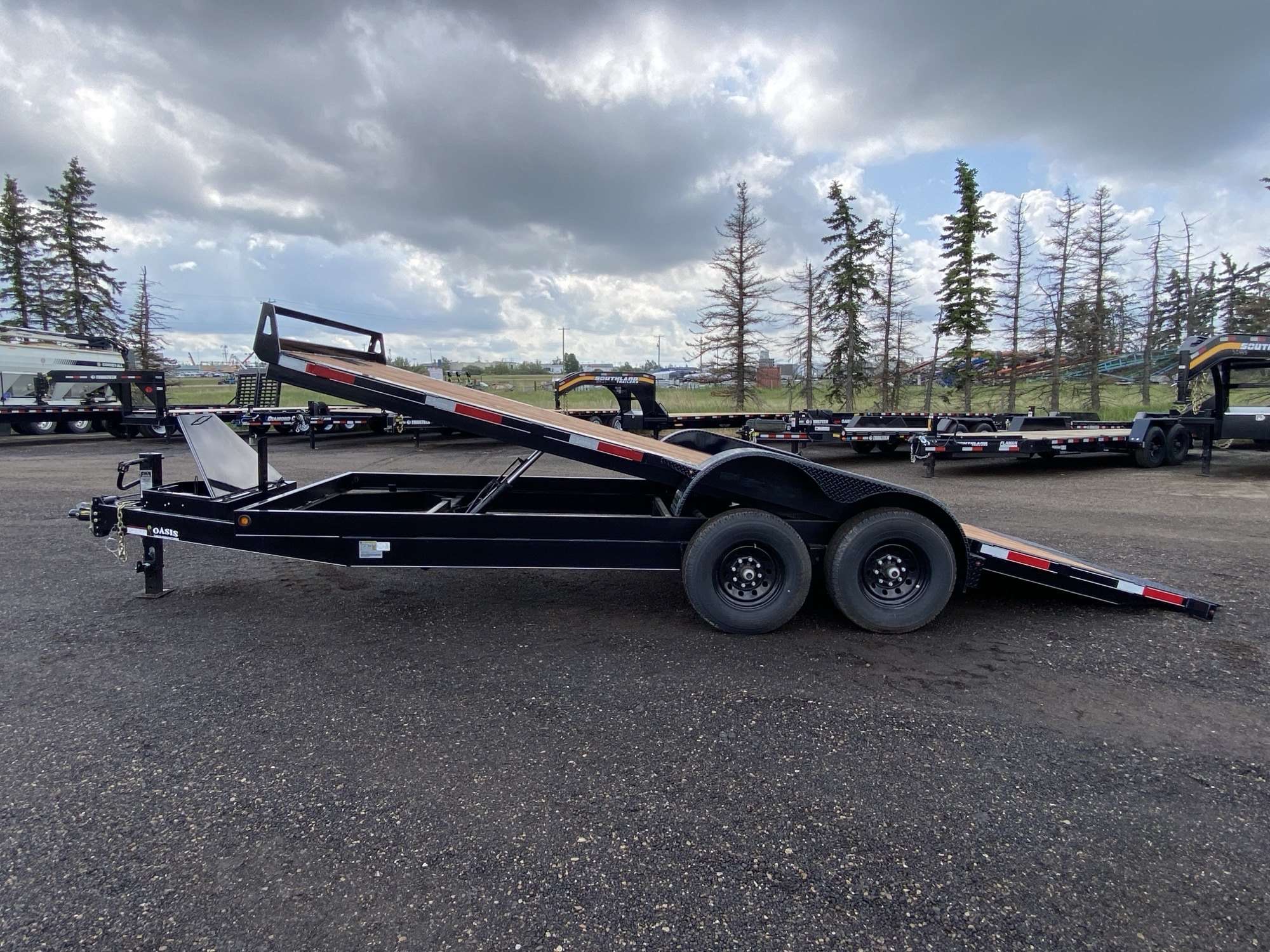 2025 Oasis 20' Full Length Power Tilt Trailer