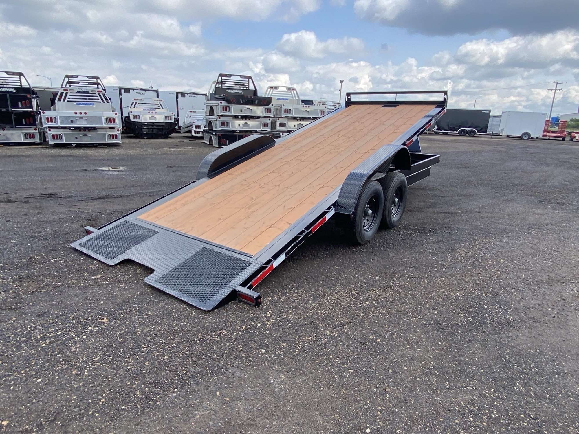 2025 Oasis 20' Full Length Power Tilt Trailer