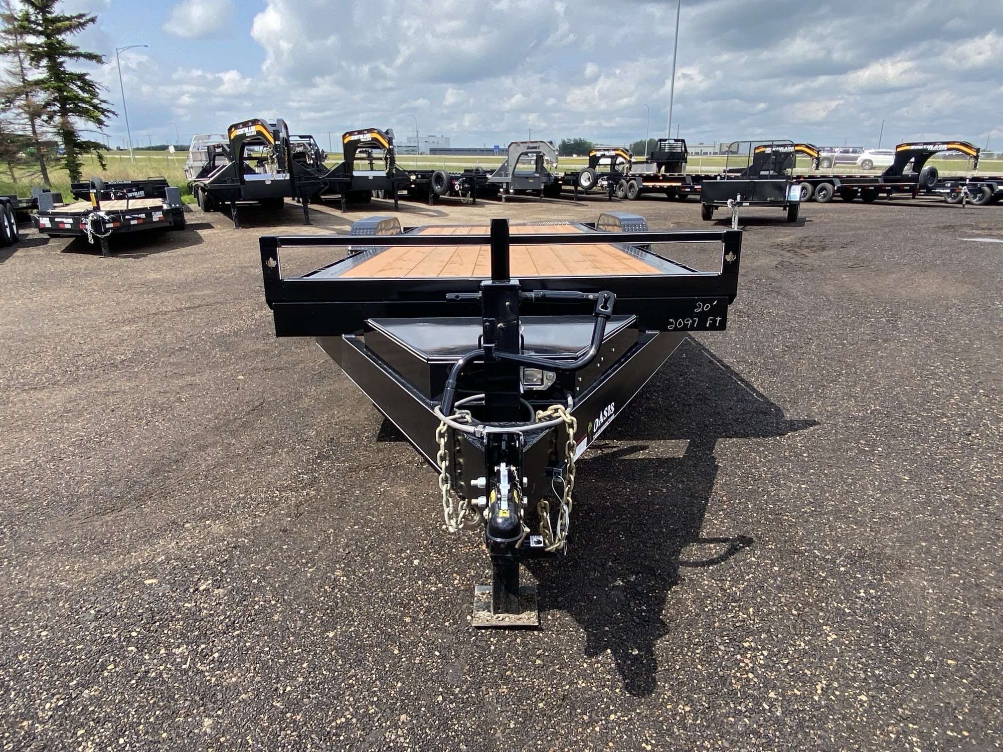2025 Oasis 20' Full Length Power Tilt Trailer