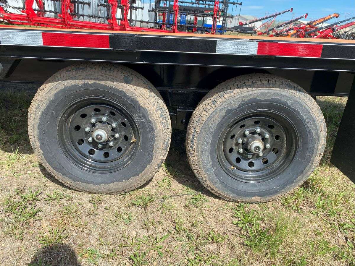 2025 Oasis 20' Highboy Flat Deck Trailer