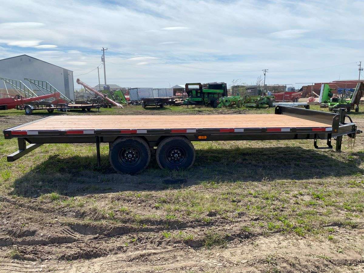 2025 Oasis 20' Highboy Flat Deck Trailer