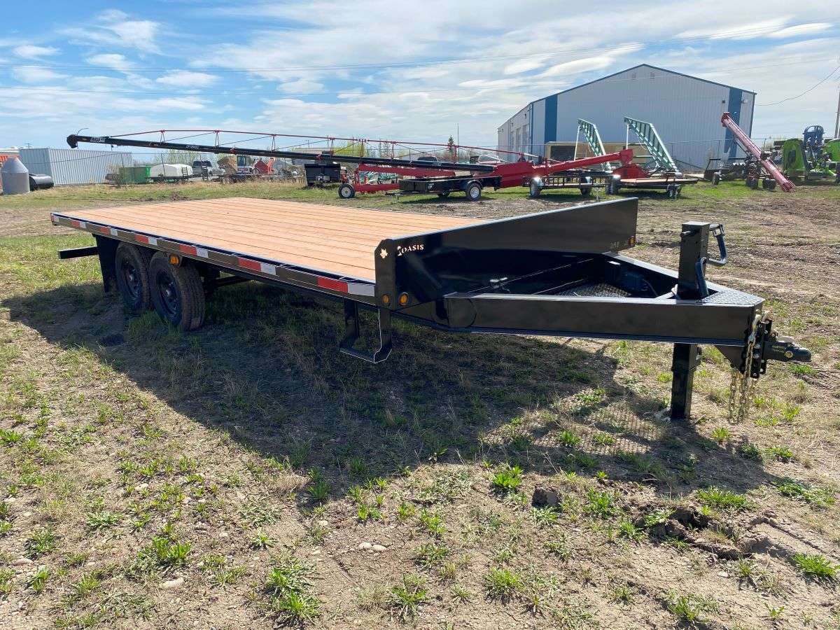 2025 Oasis 20' Highboy Flat Deck Trailer