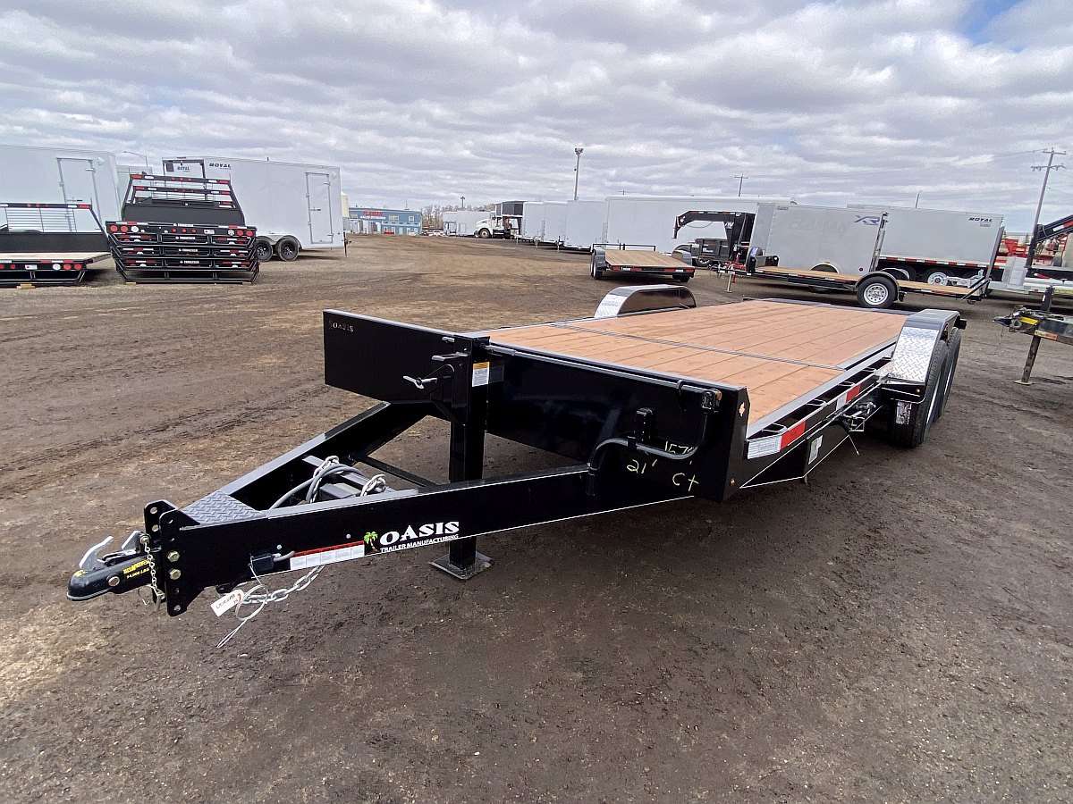 2025 Oasis 21' Cushion Tilt Trailer
