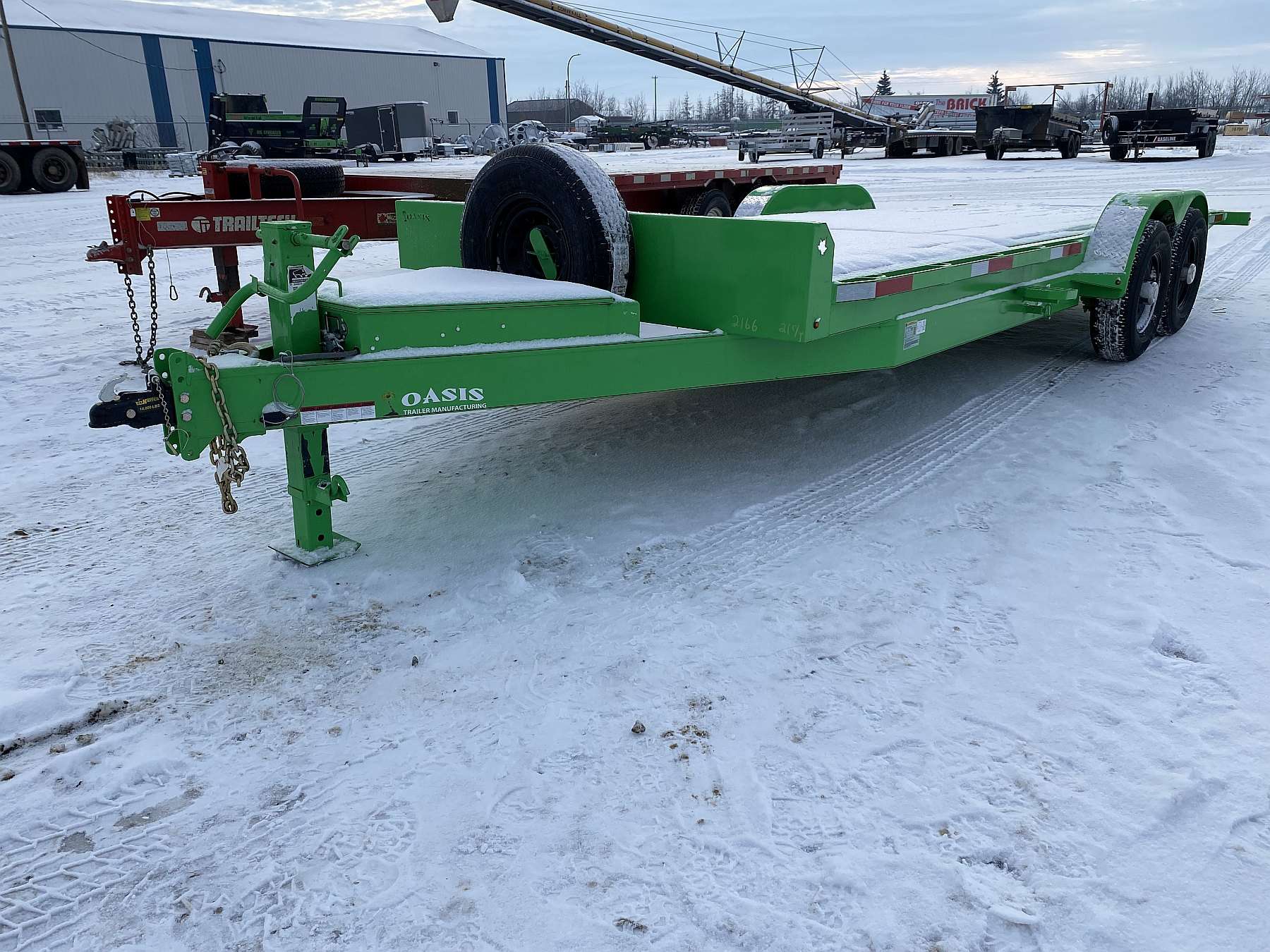 2025 Oasis 21' Cushion Tilt Trailer