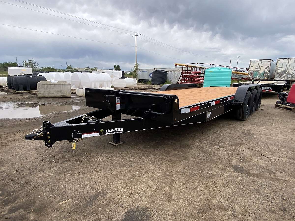 2025 Oasis 22' Tri-axle Equipment Trailer