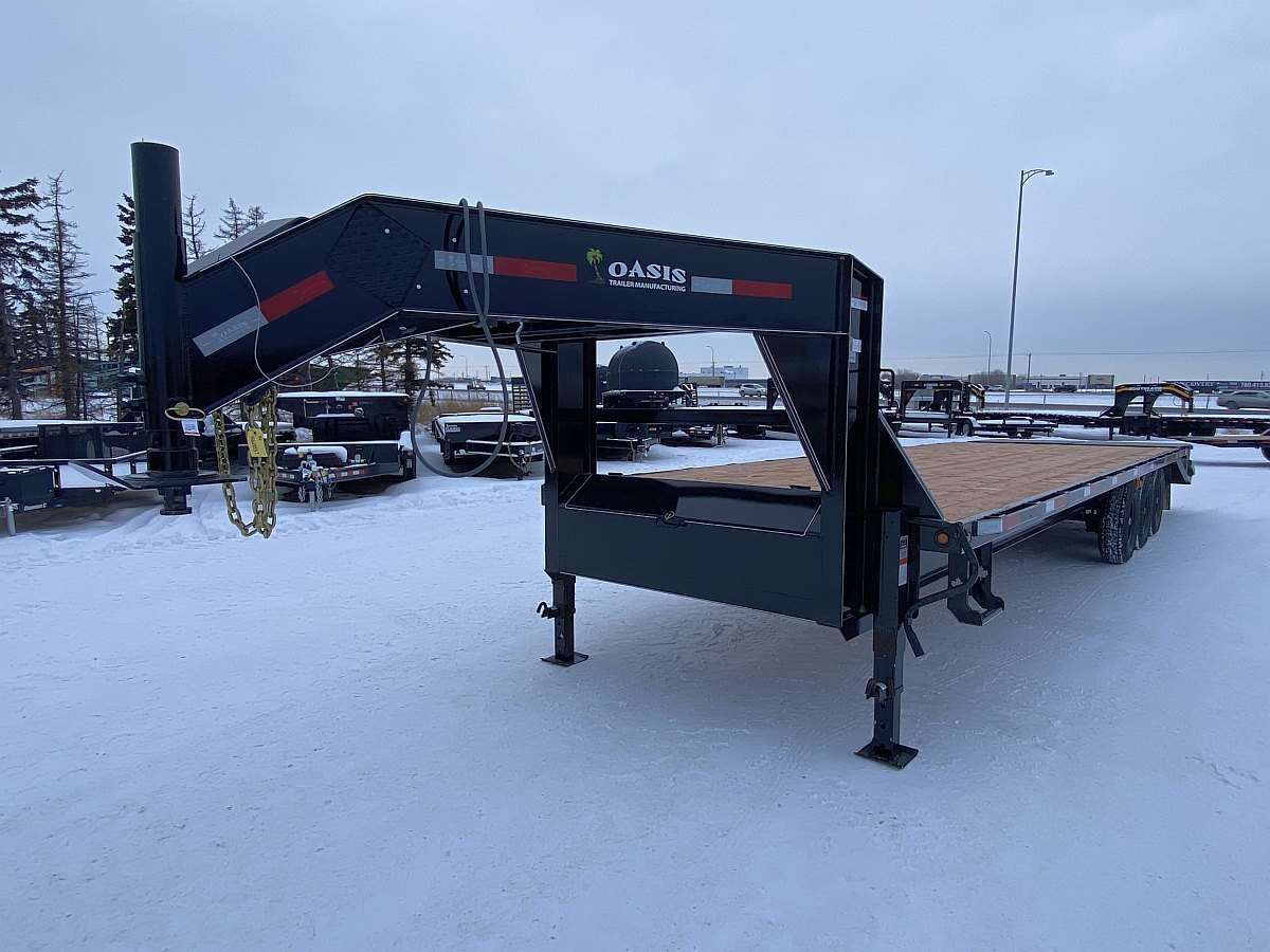 2025 Oasis 25'+5' Gooseneck Trailer