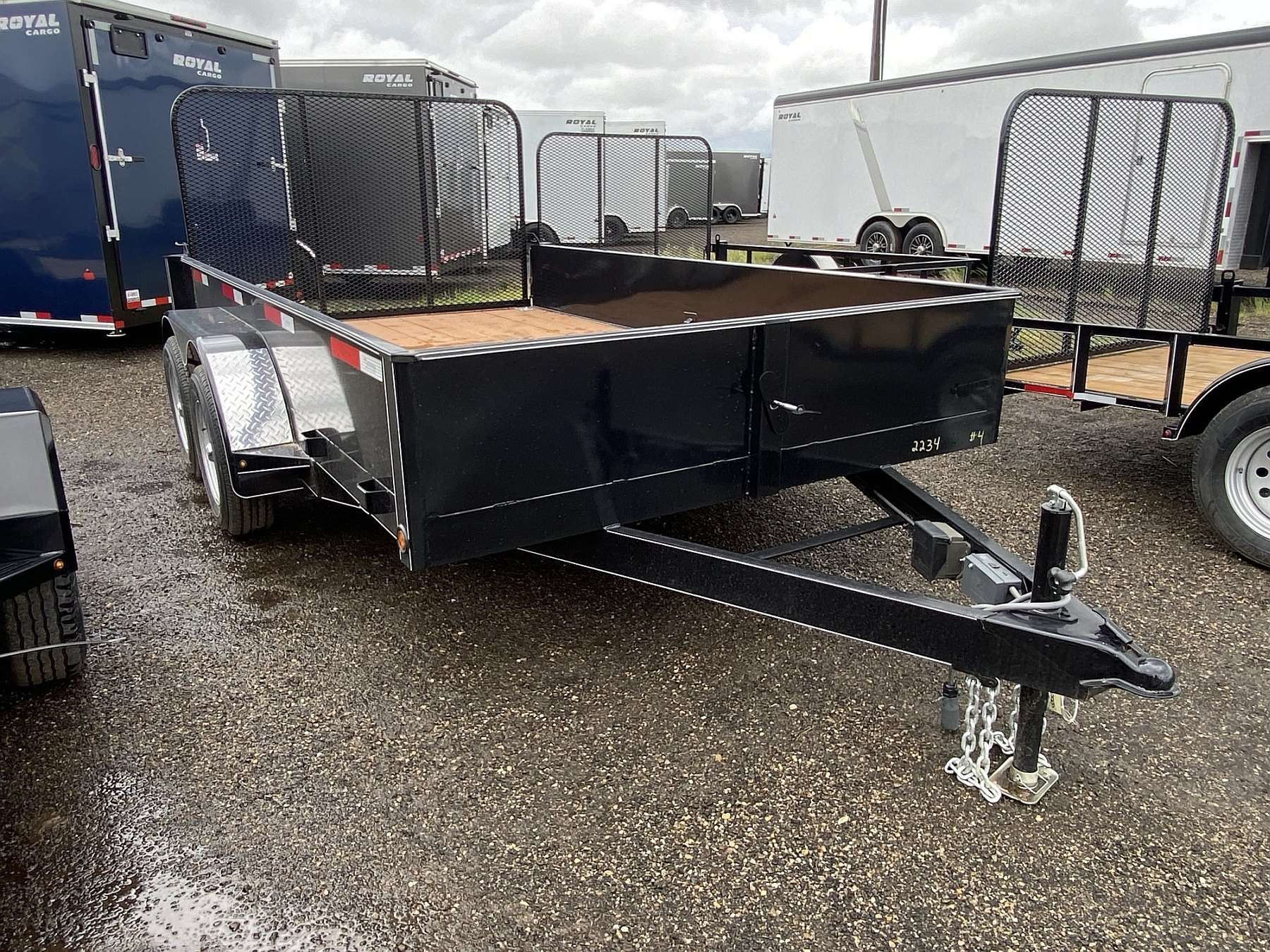 2025 Oasis 6'x12' Economy Utility Trailer