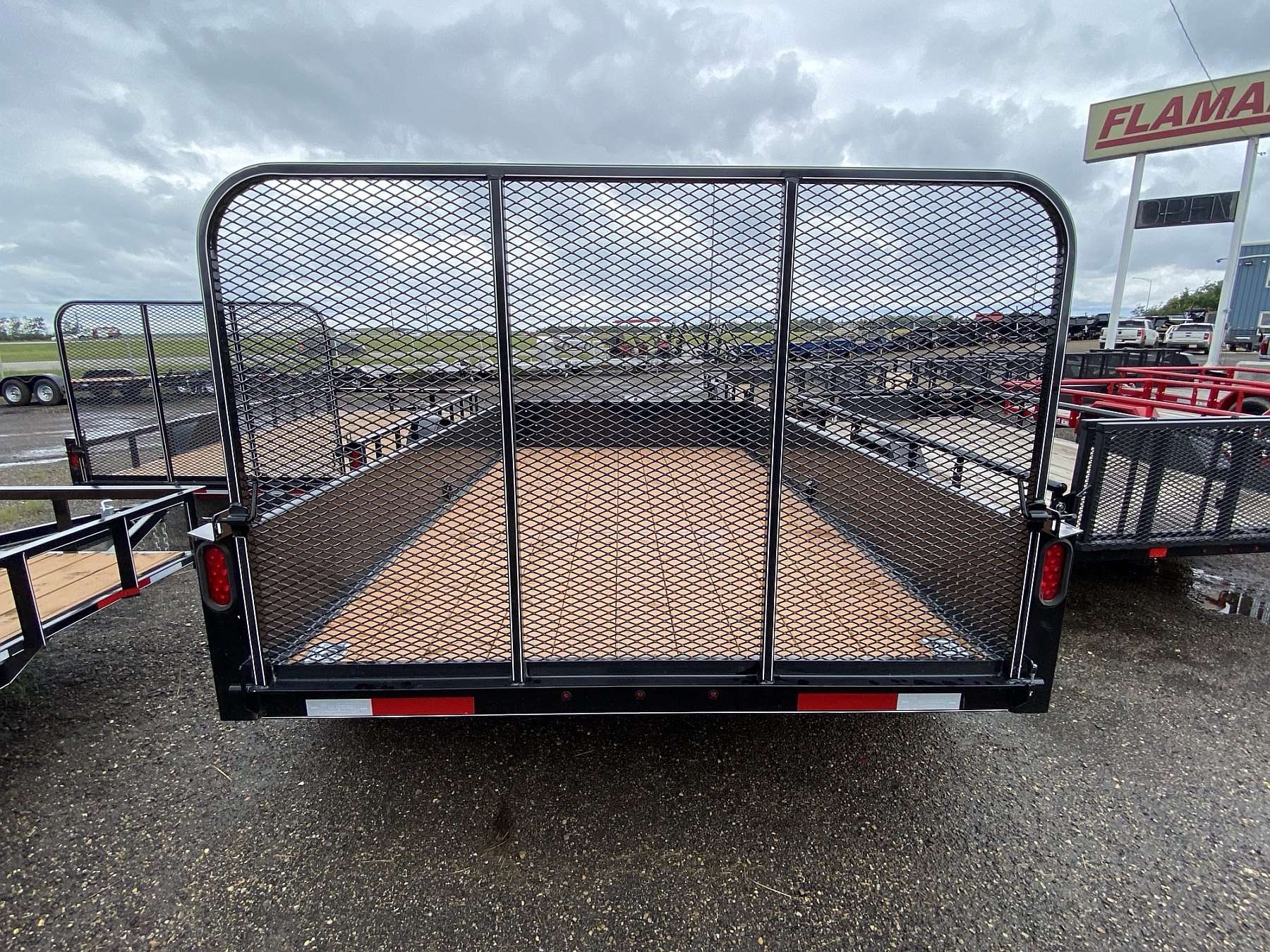 2025 Oasis 6'x12' Economy Utility Trailer