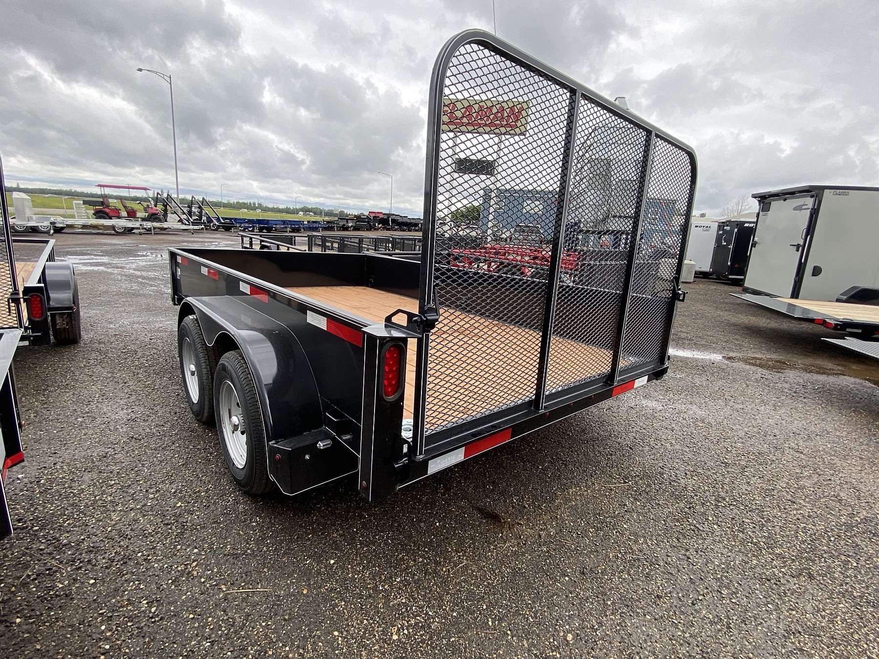 2025 Oasis 6'x12' Economy Utility Trailer