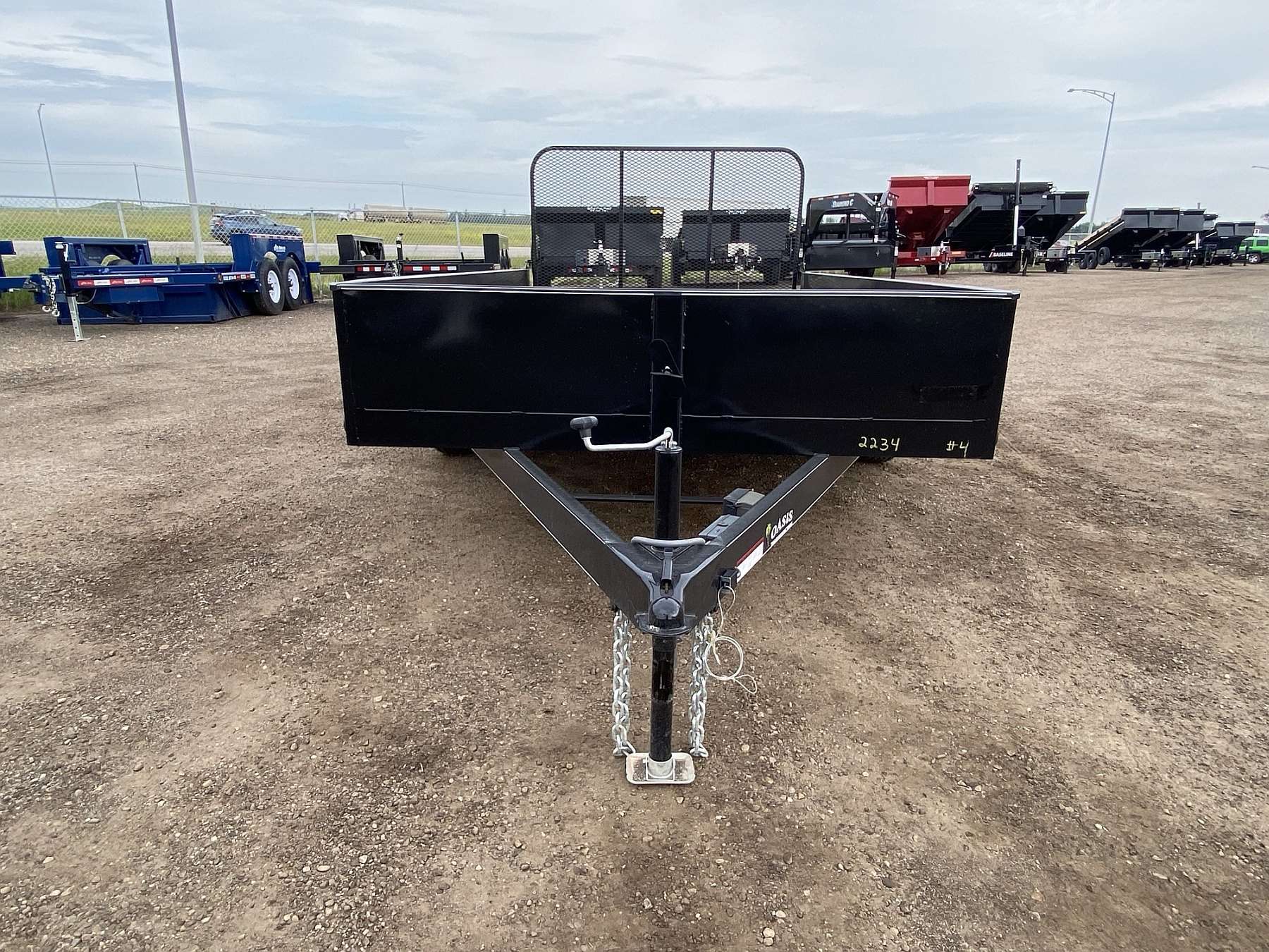 2025 Oasis 6'x12' Economy Utility Trailer