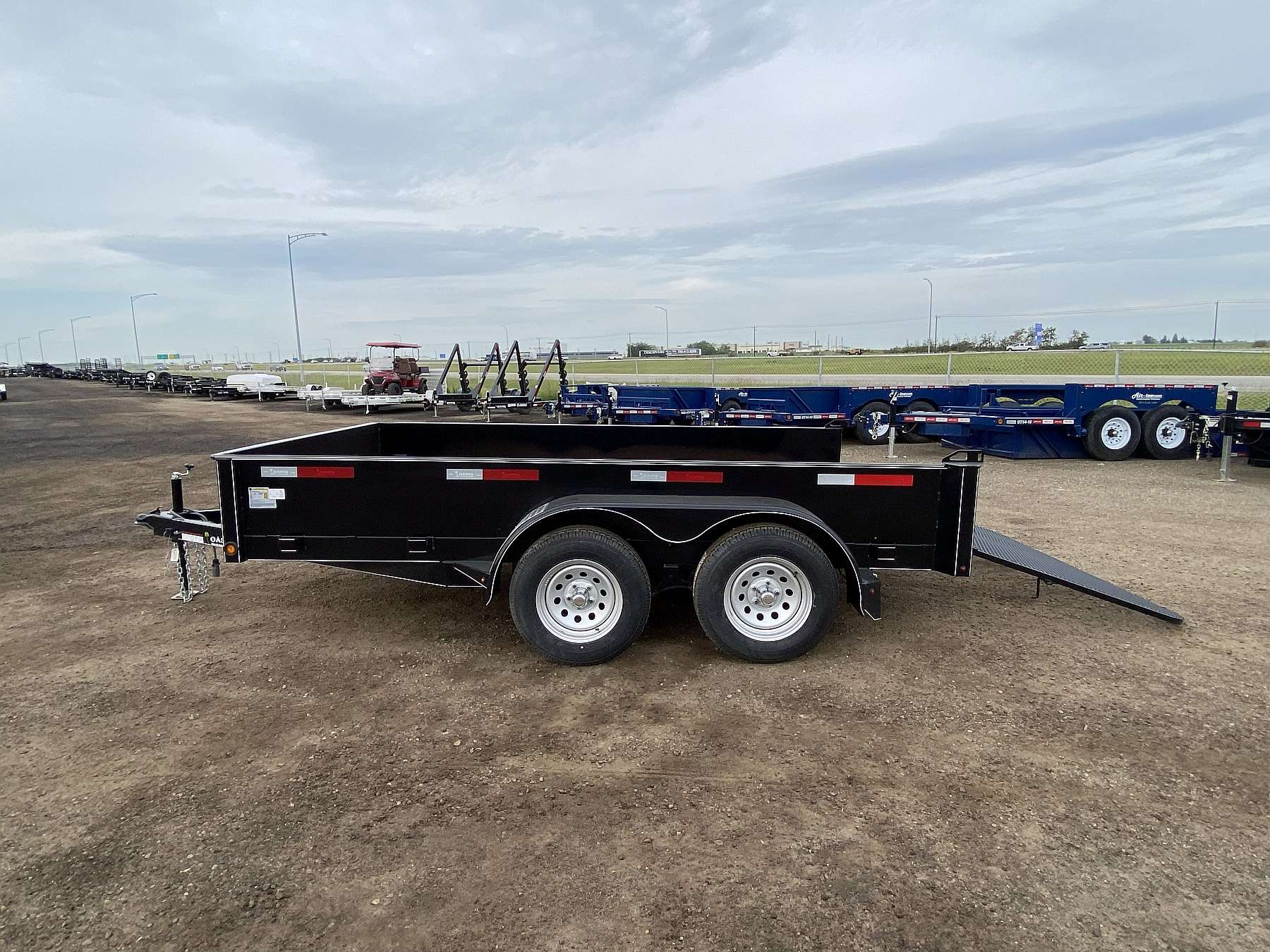 2025 Oasis 6'x12' Economy Utility Trailer