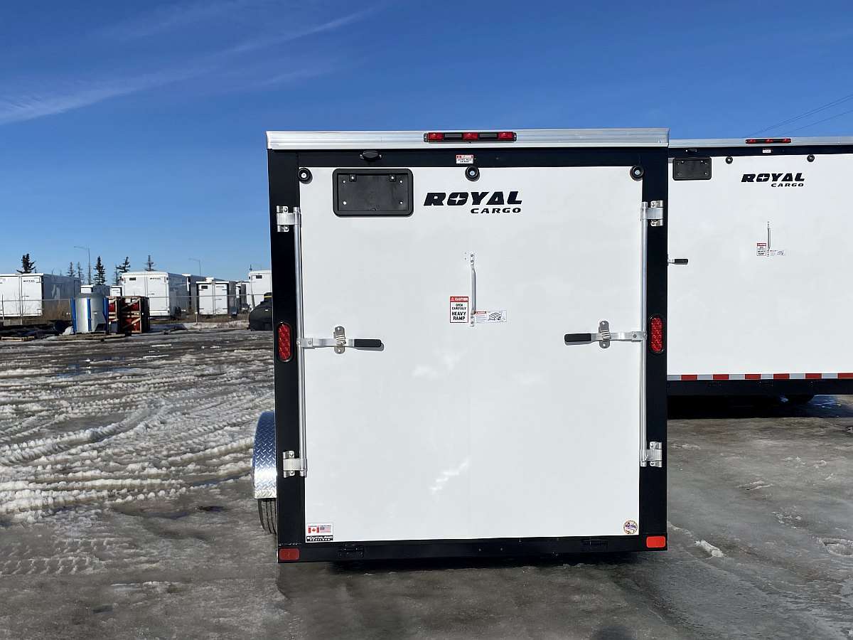 2025 Royal 6'x12' Flat Front Enclosed Cargo Trailer