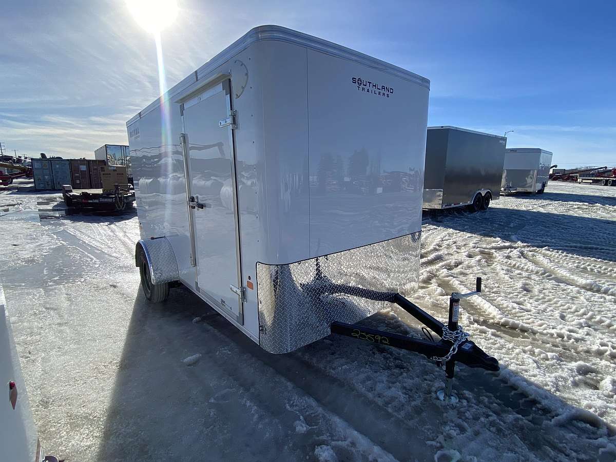 2025 Royal 6'x12' Flat Front Enclosed Cargo Trailer