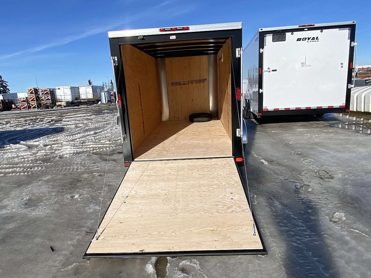 2025 Royal 6'x12' Flat Front Enclosed Cargo Trailer