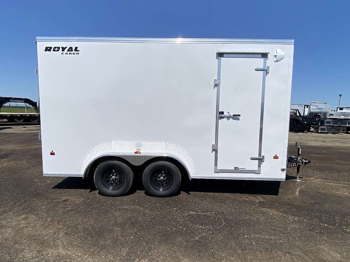 2025 Royal 7.5'x16' Enclosed Cargo  w/ Ramp Door