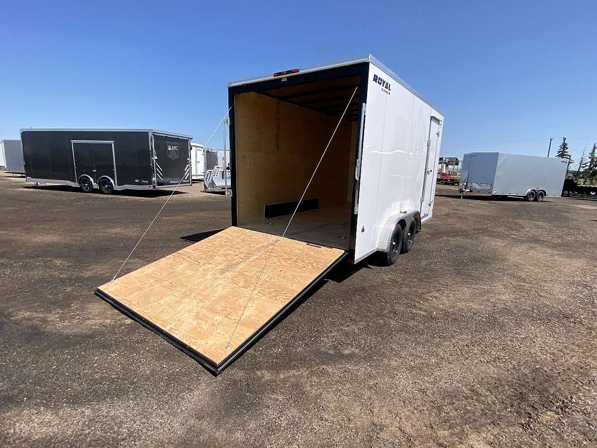 2025 Royal 7.5'x16' Enclosed Cargo  w/ Ramp Door