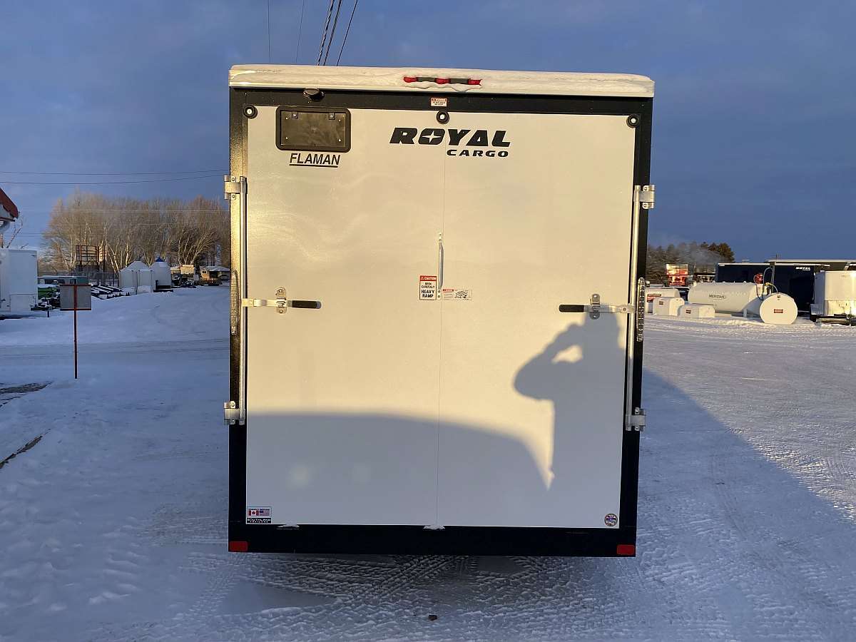 2025 Royal 7'x14' Enclosed Flat Front Cargo Trailer