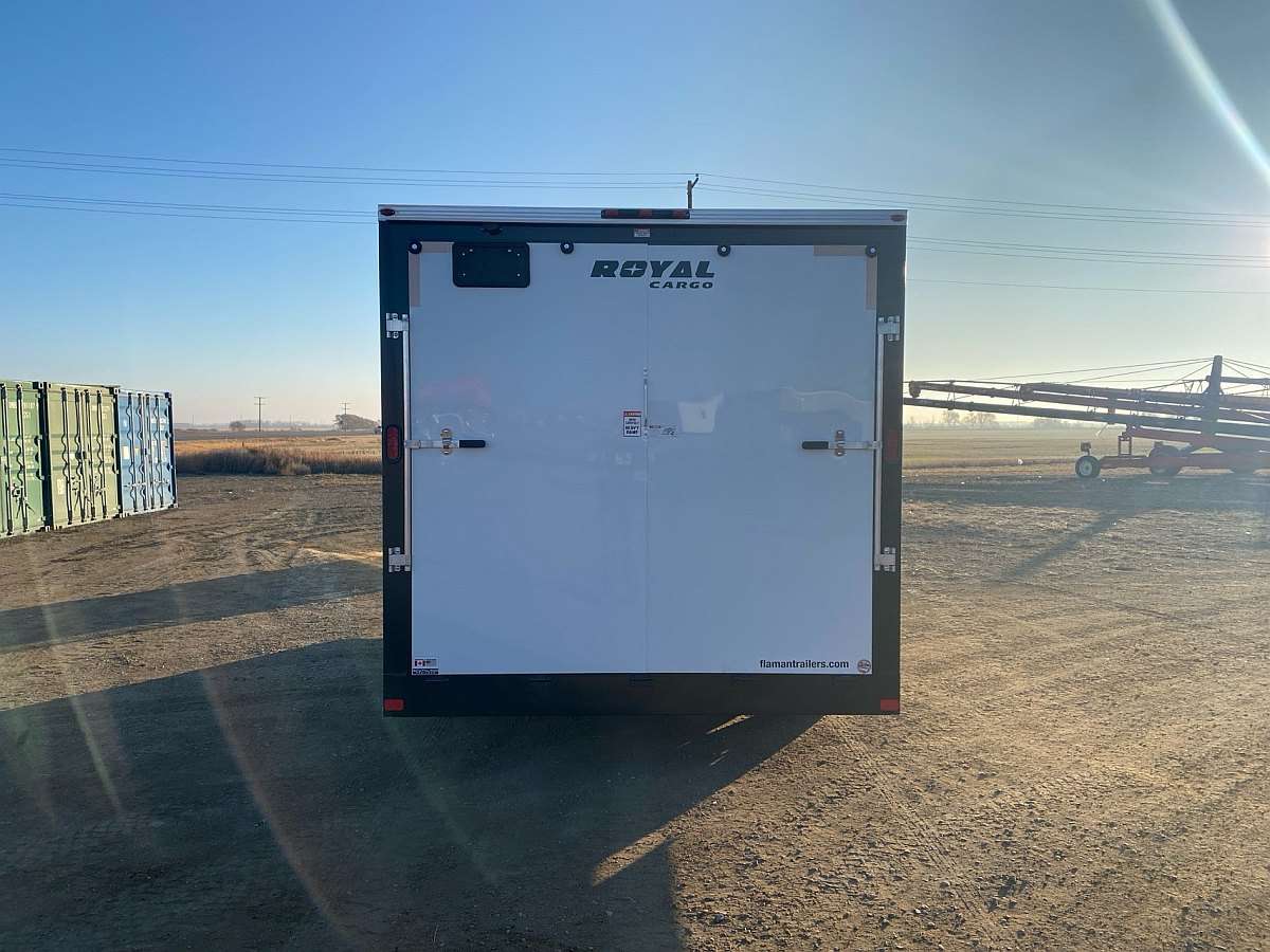 2025 Royal 8'x16' Enclosed Flat Front Cargo Trailer