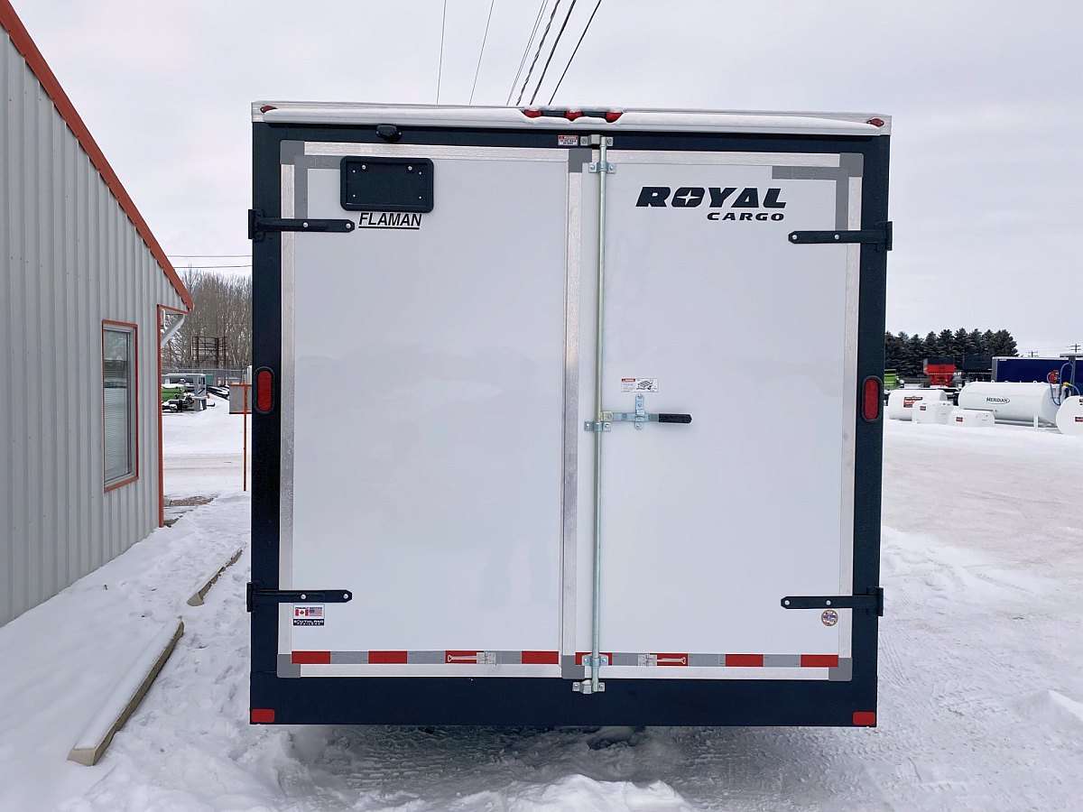 2025 Royal 8'x16' Enclosed Flat Front Cargo Trailer