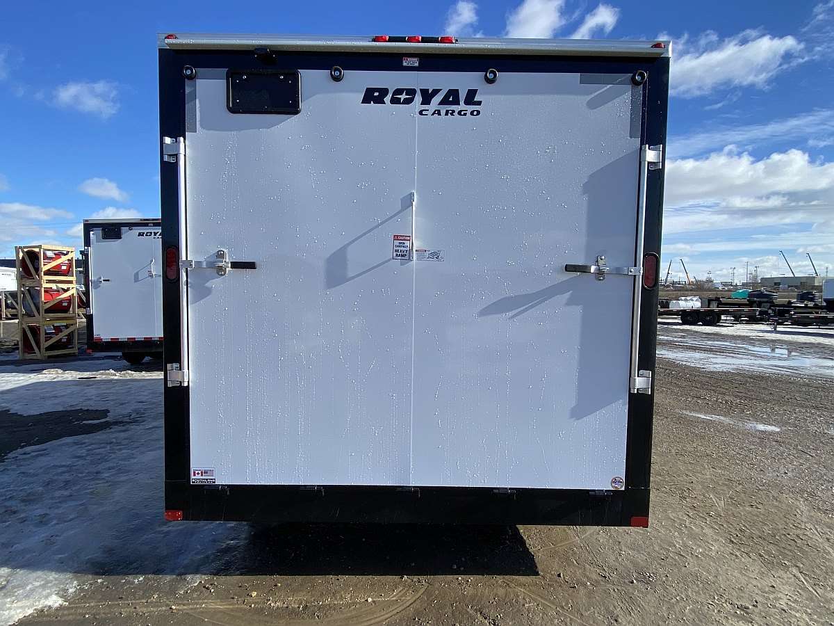 2025 Royal 8'x16' Enclosed Flat Front Cargo Trailer