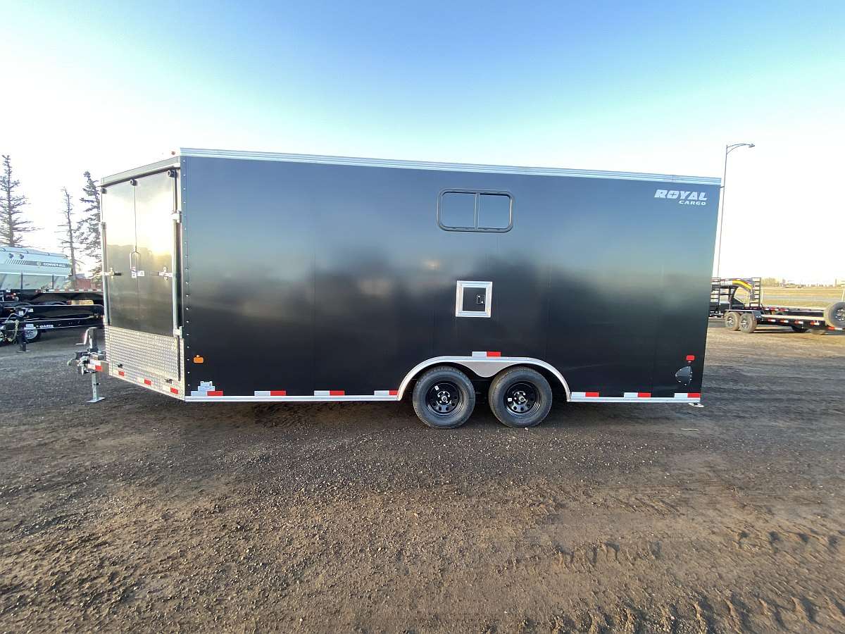 2025 Royal 8'x18' + 4' Enclosed Sled Trailer