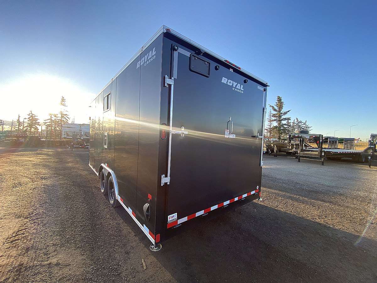 2025 Royal 8'x18' + 4' Enclosed Sled Trailer