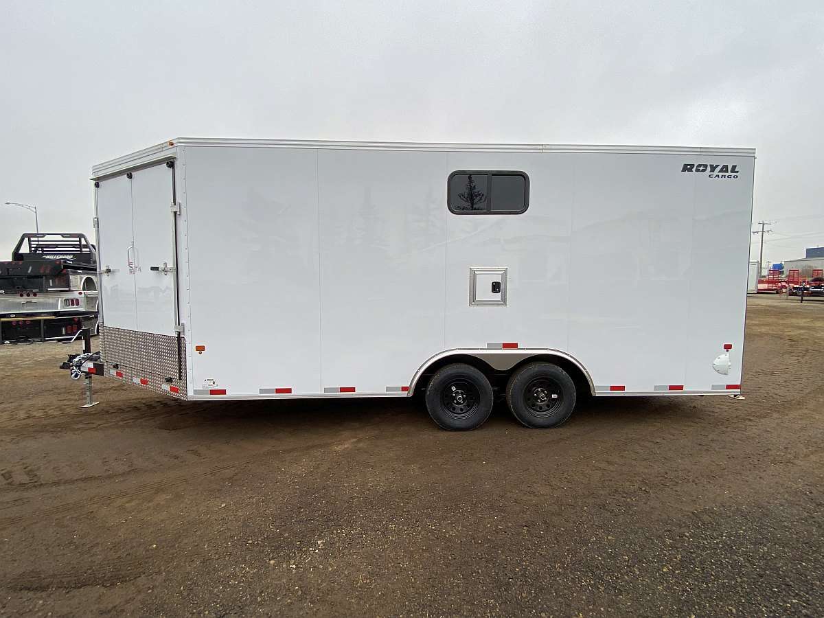 2025 Royal 8'x18' + 4' Enclosed Sled Trailer