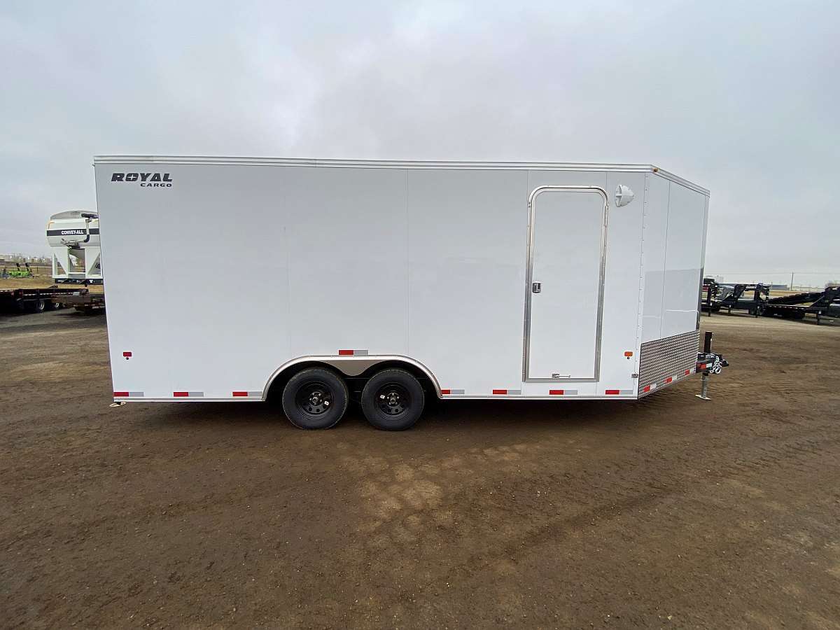 2025 Royal 8'x18' + 4' Enclosed Sled Trailer