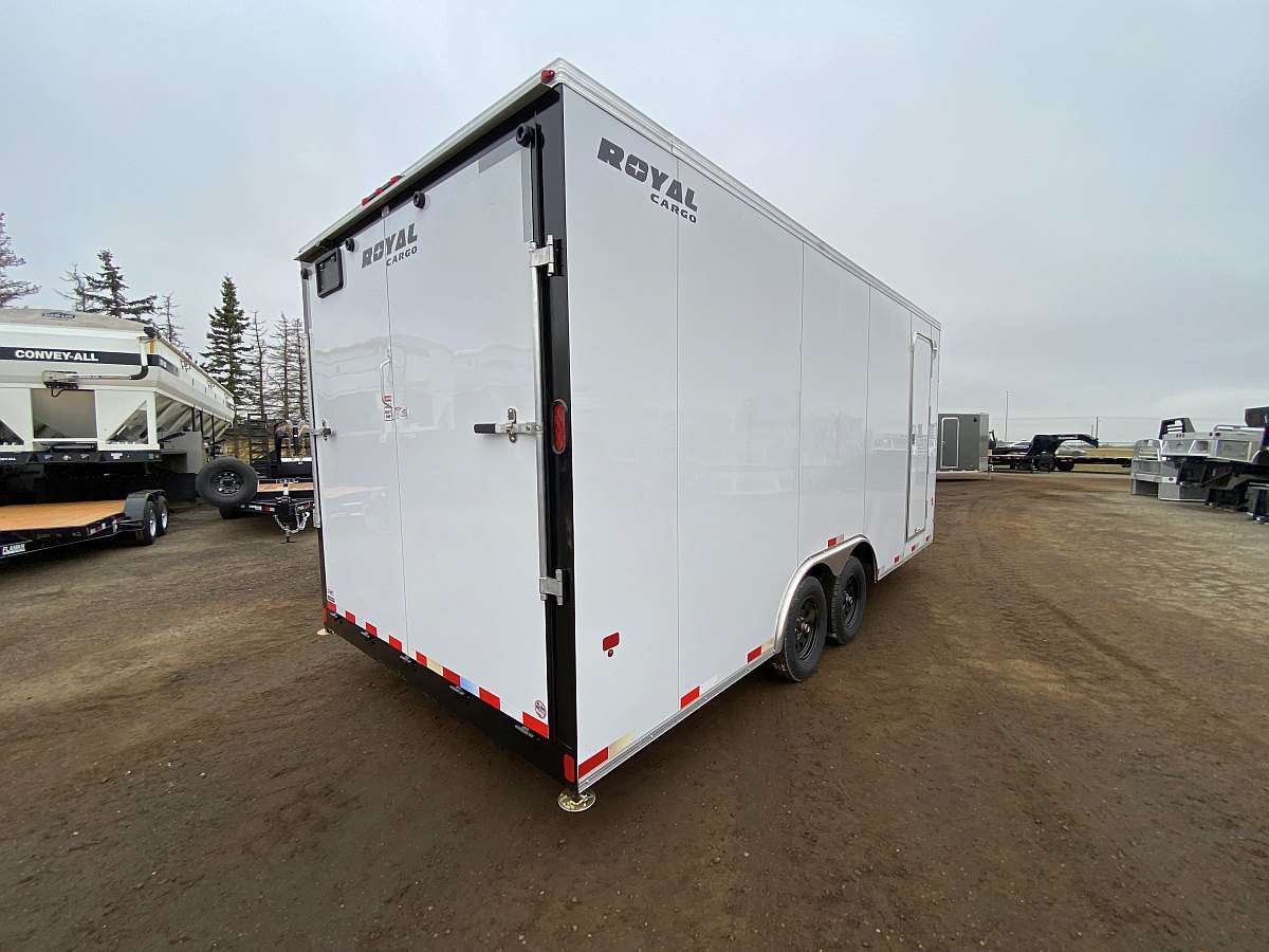 2025 Royal 8'x18' + 4' Enclosed Sled Trailer