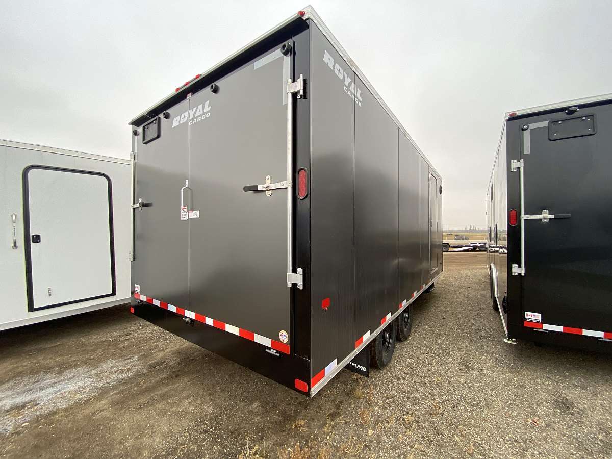 2025 Royal 8'x18' + 4' Enclosed Sled Trailer